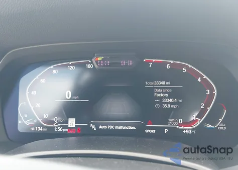 2023 BMW X5 Sdrive 40I from USA, damaged, VIN 5UXCR4C00P9P90538